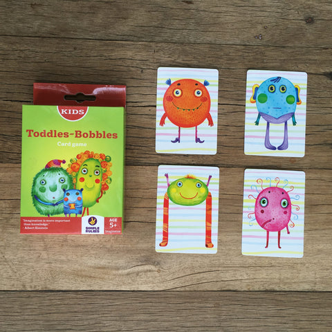 Toddles-Bobbles Card Game - iPlayiLearn.co.za
