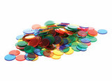 Counters Round Transparent 19mm 6C 250pc - iPlayiLearn.co.za