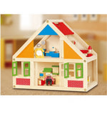 Wooden Doll House 24pc