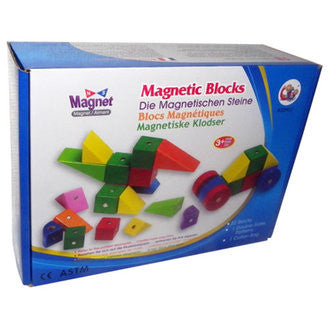 Magnetic Building Blocks with Activity Cards