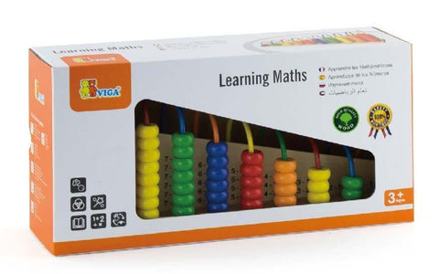 Learning Maths (Wooden Abacus) - iPlayiLearn.co.za