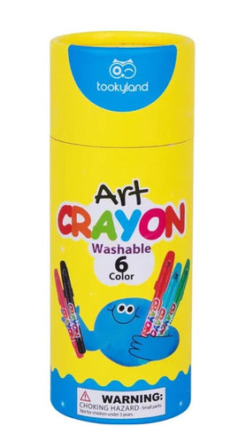 Washable Crayon Art: 6 Colour