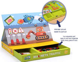 Magnetic Traffic Puzzle Game