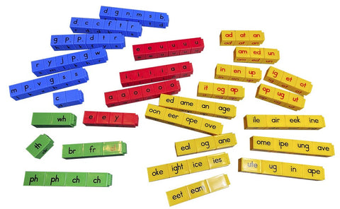 Word Building Linking Cubes 112pc