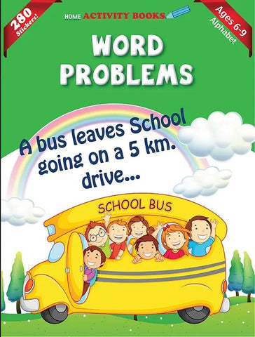 Activity Book with Stickers: Word Problems