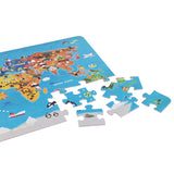 World Map Jigsaw Puzzle 48pc