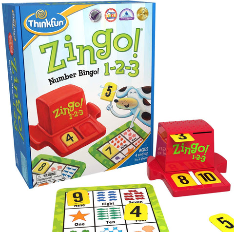 Zingo! 1-2-3 Number Bingo