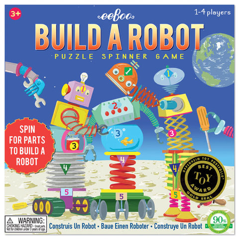 Build A Robot: Puzzle Spinner Game