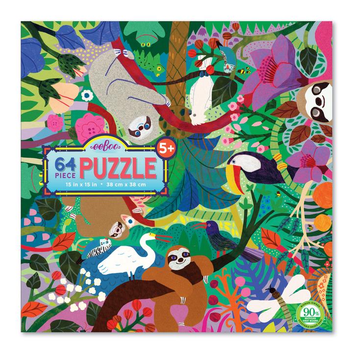 Sloths at Play Puzzle 64pc
