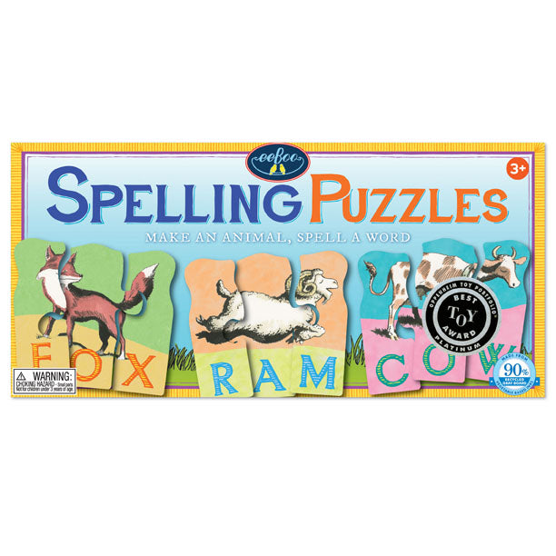 Spelling Puzzles: Animals