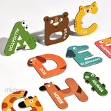 Letter Magnets: Animals 26pc