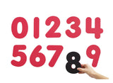 Magnetic Foam Numbers 10pc
