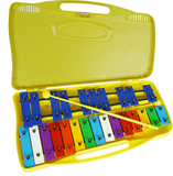25 Tone Metal Xylophone in Plastic Carry Case