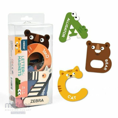 Letter Magnets: Animals 26pc