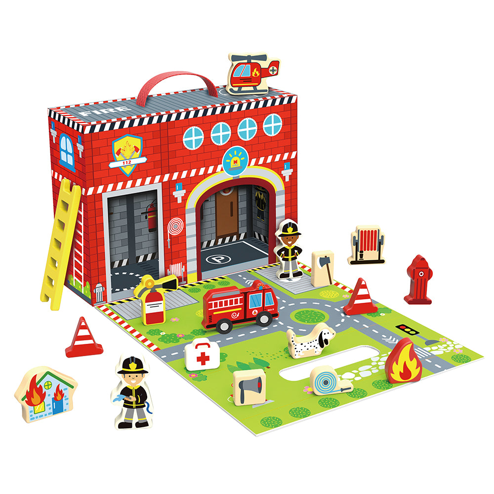 Fire Station Play Set