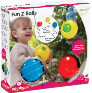 Fun Z Balls: Large Sensory Balls 3pc
