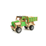 DIY 3D Wooden Cars: Solar Truck