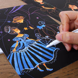 Scratch Cards Set Cinderella 6pc