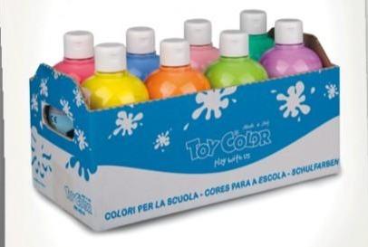 Paint Tempera, Superwashable Pastel Shades Ready Mix 500ml