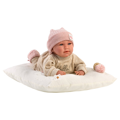Llorens - Baby Girl Doll with Blanket, Clothing & Accessories: Hello Mimi 40cm