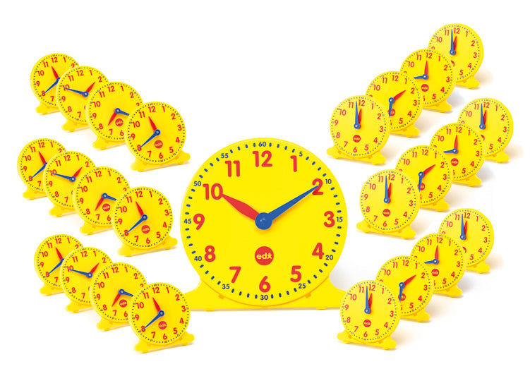 Time Clock Classroom Set - 12hr