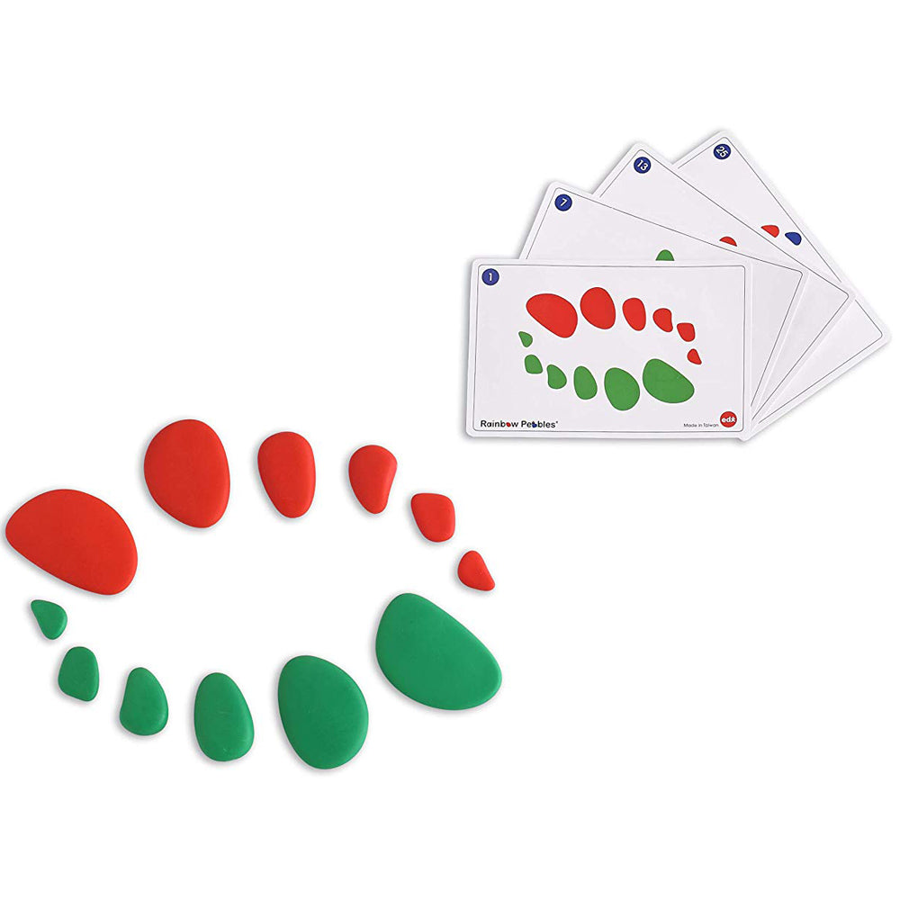 Rainbow Pebbles Activity Cards 15pc