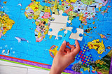 World Map Puzzle 100pc