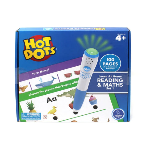 Hot Dots® Learn at Home Reading & Maths Set 1