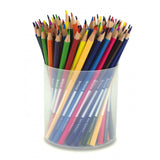 Wooden Hexagonal Pencils 12 Colours, 84pc