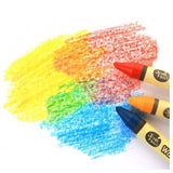Washable Wax Crayon: 48 Colours