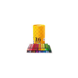 Washable Wax Crayon: 36 Colours