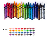 Washable Wax Crayon: 48 Colours