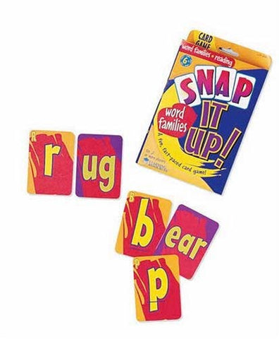 Snap It Up!® Phonics & Reading Game: Word Families