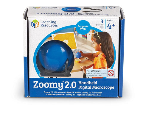 Zoomy™ 2.0 Handheld Digital Microscope - Blue