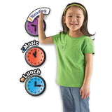 Magnetic Daily Schedule Clocks - iPlayiLearn.co.za