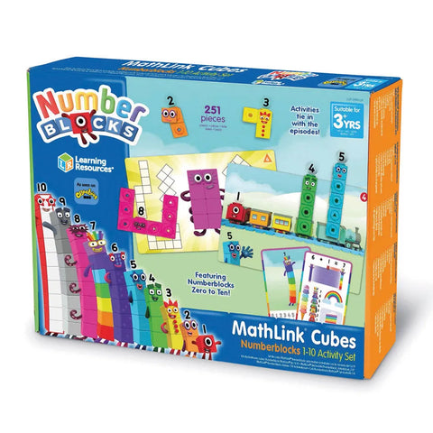 MathLink® Cubes Numberblocks® 1–10 Activity Set
