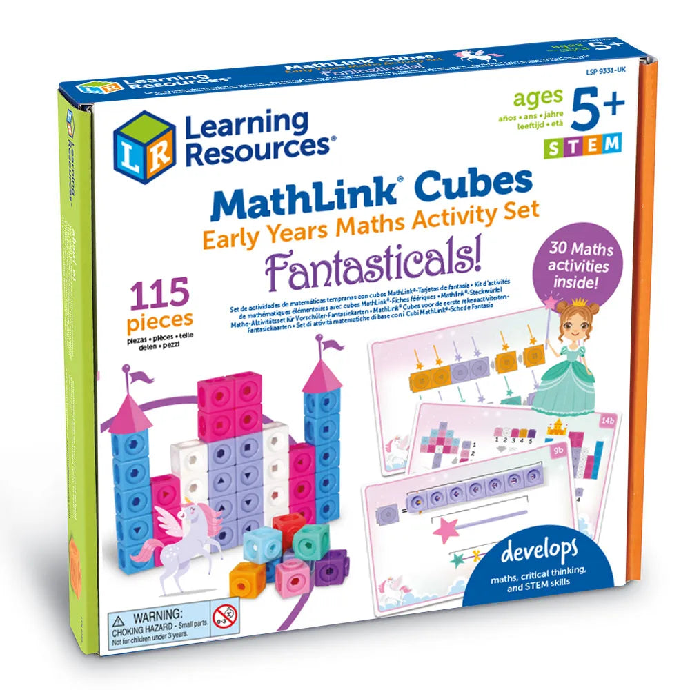 MathLink® Cubes Early Maths Activity Set - Fantasticals