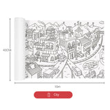 Giant Colouring Roll 10m: Jungle or City Theme