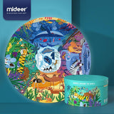 Animals Around The World Circle Puzzle 150pc - Demo Stock