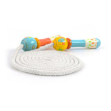 Wooden Cotton Jump Rope - 2.2m Adjustable