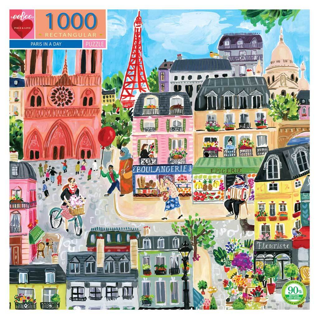 Paris in a Day Puzzle 1000pc