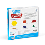 Pattern Block Demonstration Clings: 47 Pieces