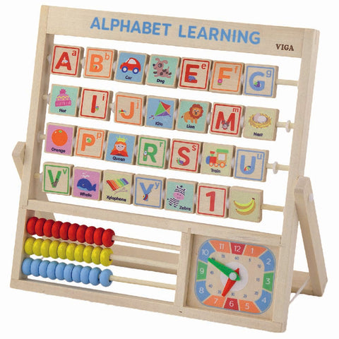 Learning Alphabet and Clock