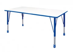 School Table/Desk - Adjustable 120 x 60cm