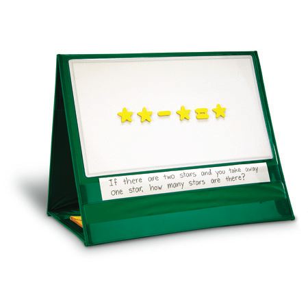 Write-On/Wipe-Off Magnetic Demonstration Tabletop Pocket Chart