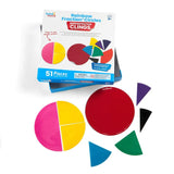 Rainbow Fraction® Circles Demonstration Clings