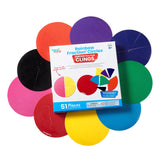 Rainbow Fraction® Circles Demonstration Clings