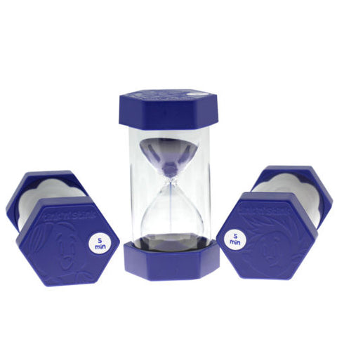 Large  Sand Timer 5 Minute (Blue)