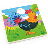 Grow Up Rooster Puzzle