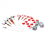 Classic Games Collection: 2 Decks Playing Cards & 5 Dice